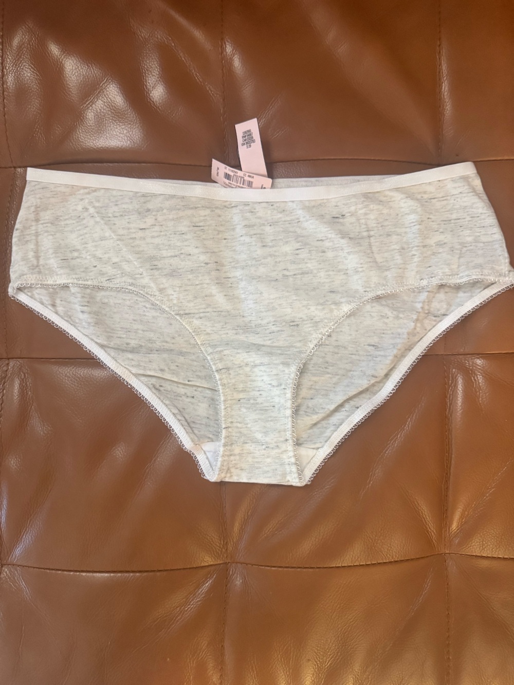 Victoria's Secret Light Heather Gray Bikini Brief Panty